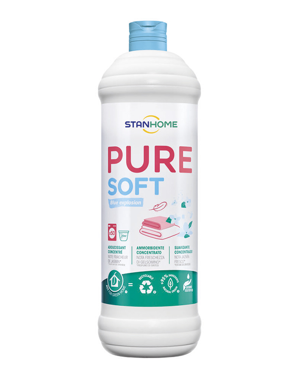adoucissant 'Pure Soft'
Adoucit et protège votre linge à l’aide de sa formule concentrée .
Contient plus de 95% d’ingrédients d’origine naturelle
Parfum floral et délicat
EN PROMOTION